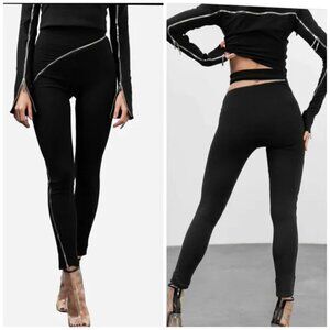 MDNT:45 Hebi  Zipper Leggings Size Small